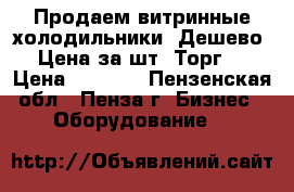 Продаем витринные холодильники. Дешево. Цена за шт. Торг. › Цена ­ 4 500 - Пензенская обл., Пенза г. Бизнес » Оборудование   